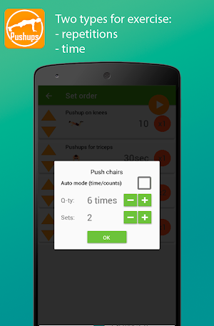 My Pushups workout Screenshot 2