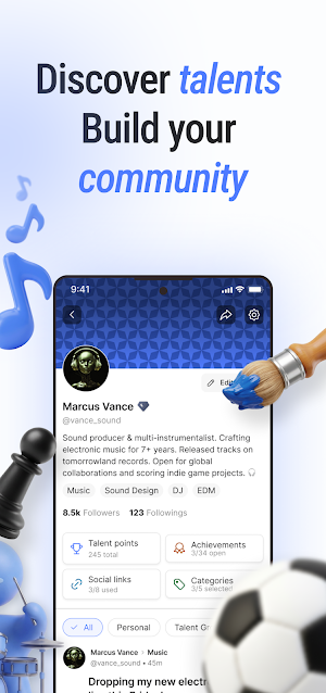 MyTalent - Talent Discovery Screenshot 1