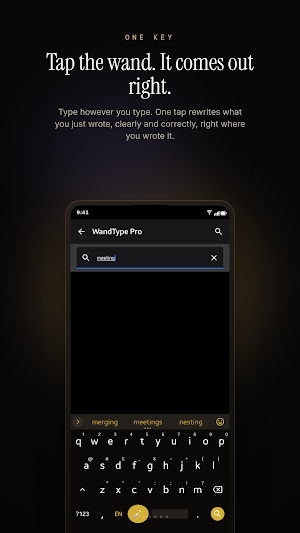 WandType: AI Rewrite Keyboard Screenshot 0