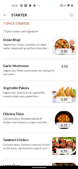 7 Spice Screenshot 3
