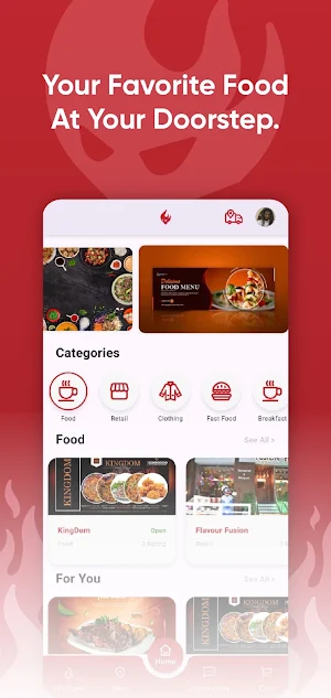 Hotspot - Food Delivery Screenshot 0