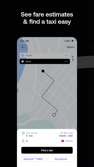 karoot - Ride with us Screenshot 2