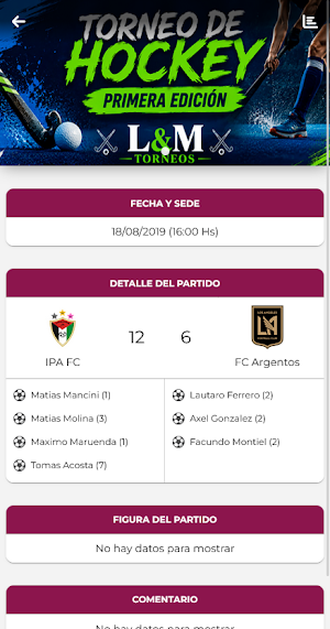 L&M Torneo Screenshot 3