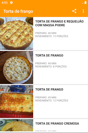 Torta de frango Screenshot 3