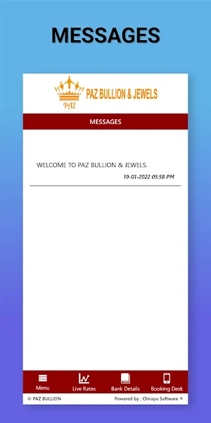 Paz Bullion Screenshot 1