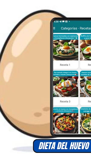 Dieta del Huevo Screenshot 3