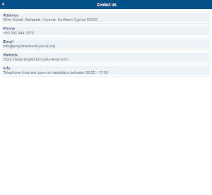 The English School of Kyrenia Screenshot 1
