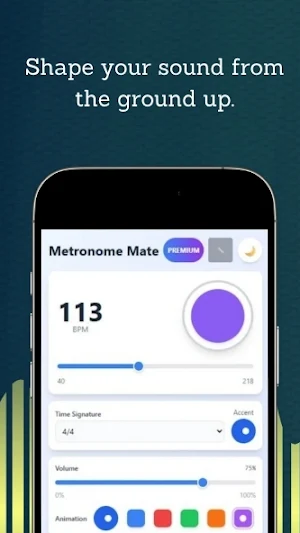 Metronome Mate Screenshot 2
