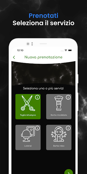 Lorenzo Barber studio Screenshot 2