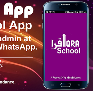 IqraSchool Demo App Screenshot 1