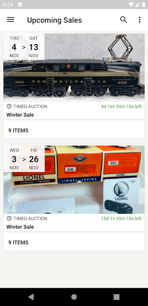 Elliott Auctions Screenshot 0