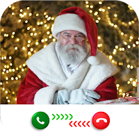 Santa Claus video fake call