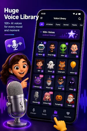 Voice Changer AI:Sound Effects Screenshot 2