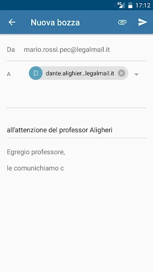 Legalmail Screenshot 2