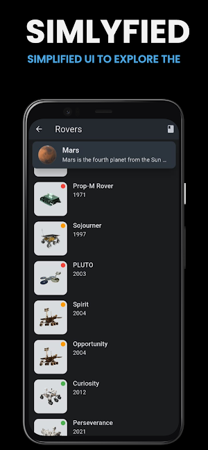 Space App | Space Probes Screenshot 1