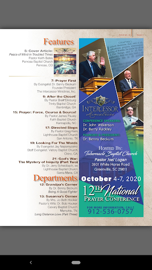 The Intercessor Magazine Screenshot 3