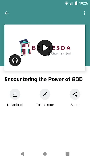 Bethesda Church of God Screenshot 2