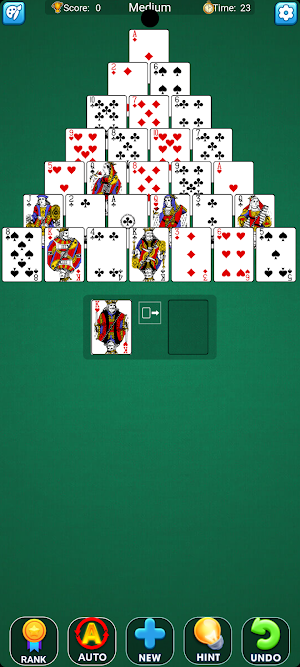 Pyramid Solitaire IO Screenshot 0