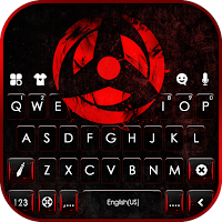 Sharingan Interspace Keyboard Background
