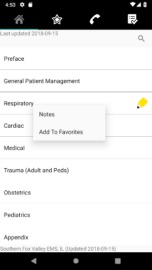 Southern Fox Valley EMS System Screenshot 1