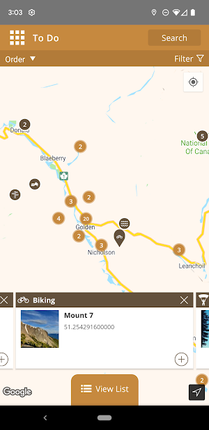 Golden BC Canada Screenshot 2