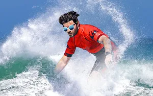 Surfing photo editor and water Screenshot 1