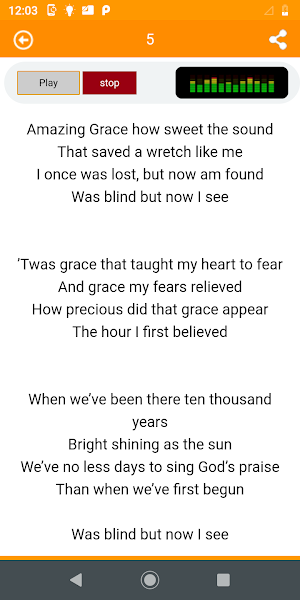 Songs for praise and worship Screenshot 3