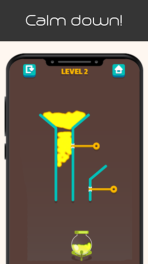 Colored Water And Pin Screenshot 1