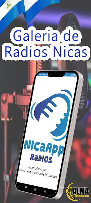 NicaApp Radios Screenshot 2