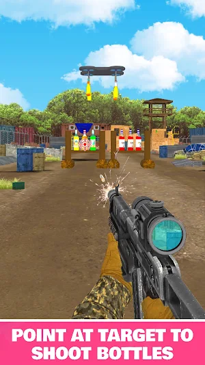 India Vs Pakistan Bottle Shooting Game 2021 Screenshot 3