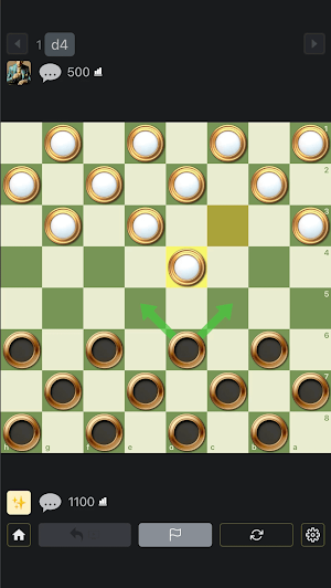 Russian Checkers Screenshot 0