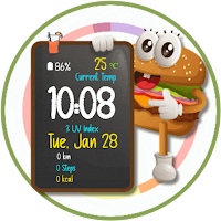 Burger Animated Watch Face