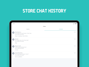Baemin Rider Chat Screenshot 3