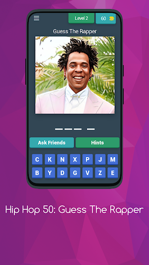 Hip Hop 50: Guess The Rapper Screenshot 1