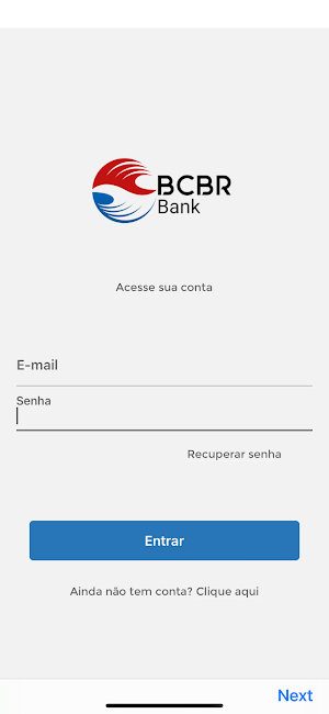 BCBR Bank Screenshot 1