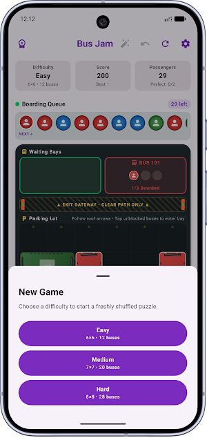 Bus Jam: Color Station Screenshot 2