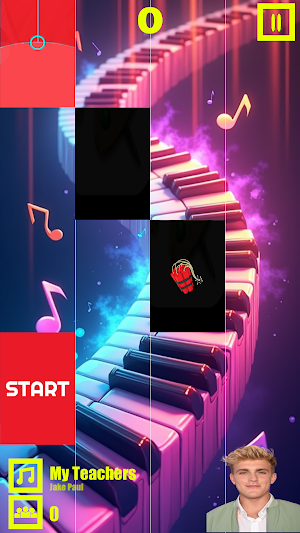 Piano Music Jake Paul Game Screenshot 2