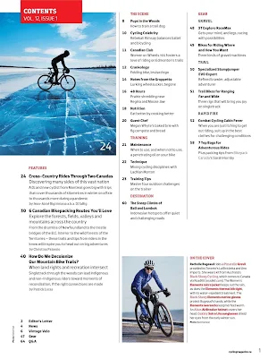 Canadian Cycling Magazine Screenshot 1
