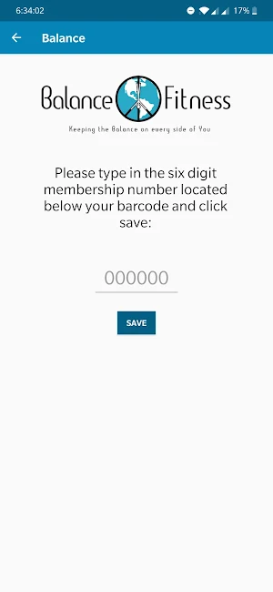 Balance Fitness Screenshot 1