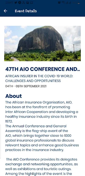 African Insurance Organisation Screenshot 3