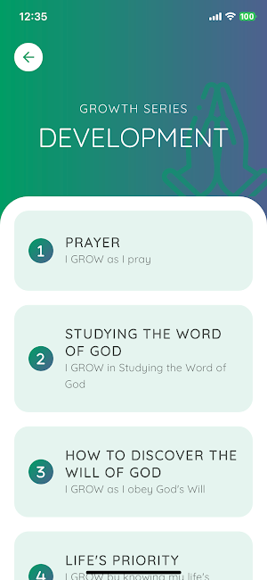 Discipleship Growth Series Screenshot 2