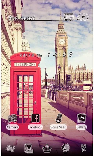 Cute Theme-London Afternoon- Screenshot 1