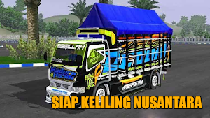 Indonesian Cargo Truck 3D Screenshot 1