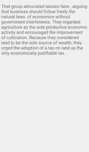 Mercantilism and physiocracy Screenshot 2