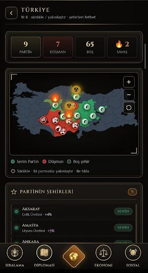 Vadi Online:Strateji&Savaş Sim Screenshot 2