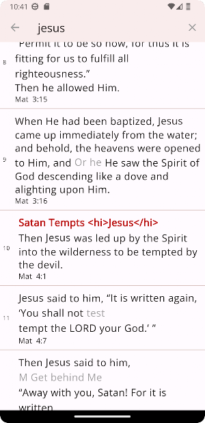 NKJV Bible with Commentary Screenshot 2
