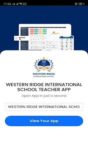 WESTERN RIDGE INT TEACHER APP Screenshot 2