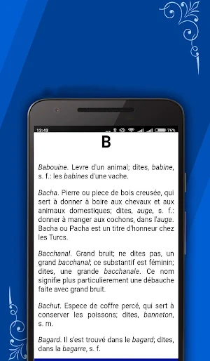 Dictionnaire Grammatical Screenshot 1
