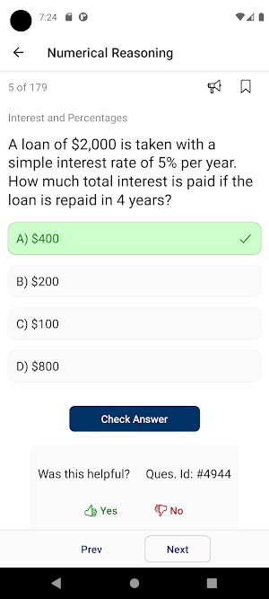 Logical Reasoning & Analysis Screenshot 3