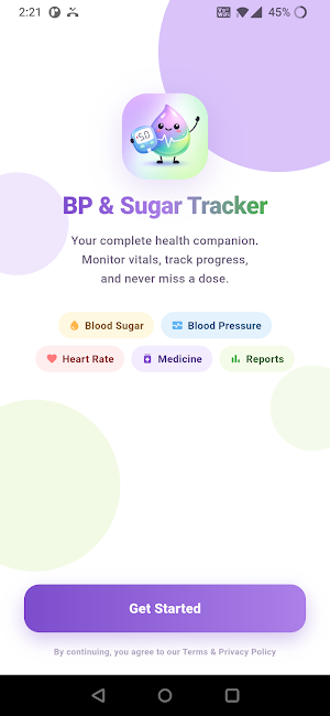 BP & Sugar Tracker Screenshot 0